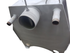 Отопительно-варочная Печь ЧГ-400 Комби-зольник с водным контуром